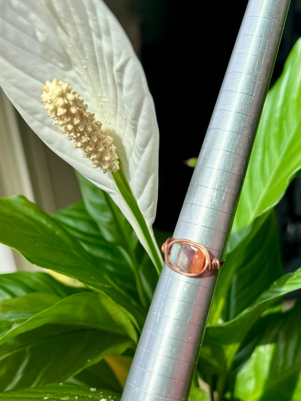 ✨MULTI GEMSTONE | Wire Wrapped Ring in Copper